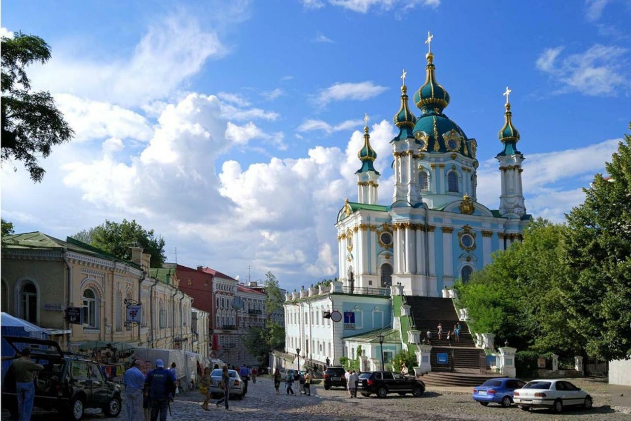 Kyiv Top Location 60M2 Apt In Old City Fast Wifi Selfchekin Exterior foto